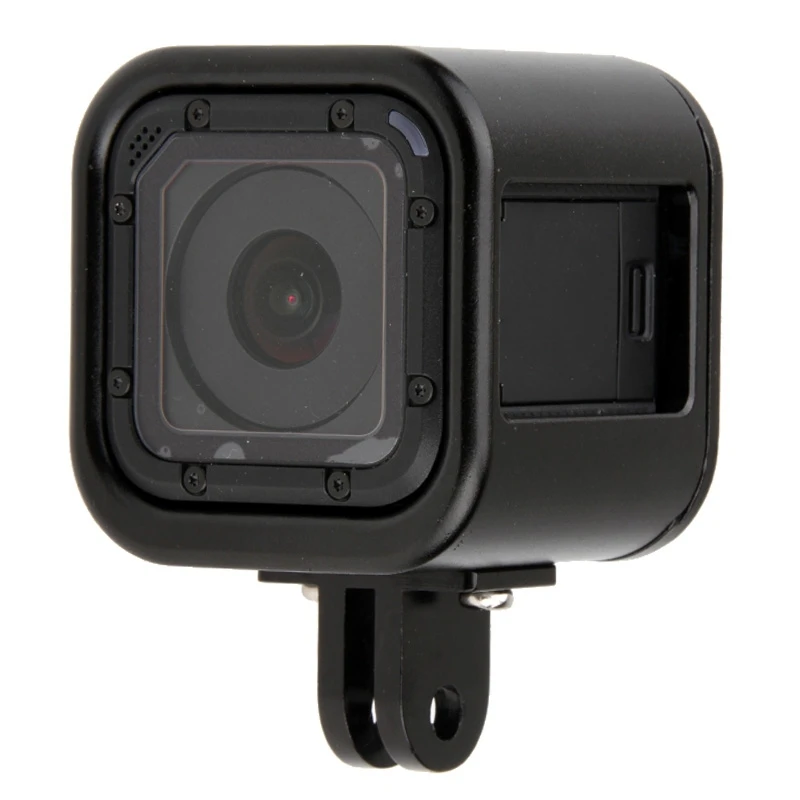 Защитный чехол с ЧПУ для HERO4 защитный из алюминиевого сплава со страховой задней