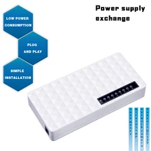 8 портов SPOE сетевой коммутатор 10/100 Мбит/с сетевой Ethernet коммутатор для камер AP VoIP источник питания полный/полудуплексный Поддержка 5-60 в