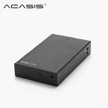 

Acasis External Enclosure Case HDD 2.5' Aluminum 2 plate Sata to USB Dock Station Support RAID External Hard Drive Box 1TB Caddy