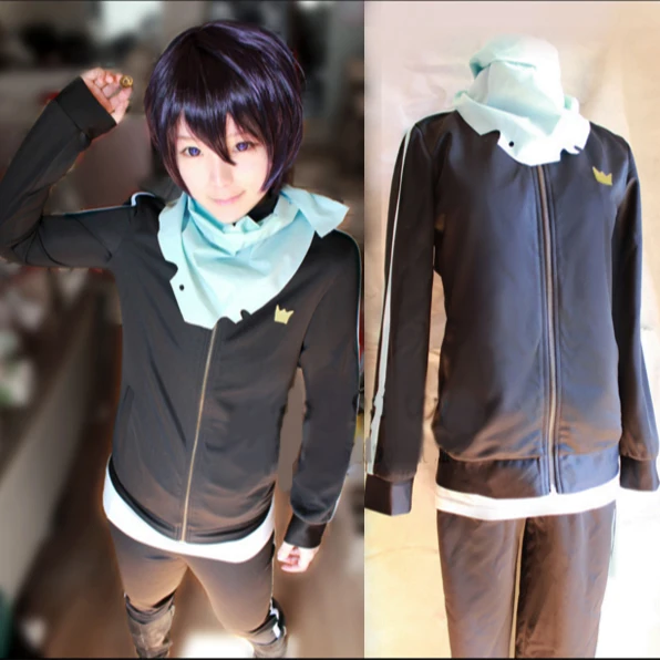 Костюм для косплея аниме Noragami Yato куртка костюм спортивная одежда полный комплект