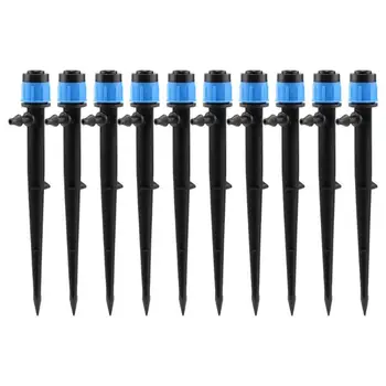 

10pcs/Set 360 Irrigation Adjustable Sprinkler Spray Dripper Garden Plants Watering Nozzle Drip Irrigation maintenance equipment