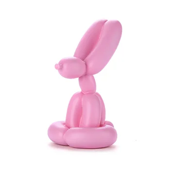 

Ins Nordic Creative Abstract Rabbit Band Character Resin Model For Home, Living Room, Bar Decoration R1517