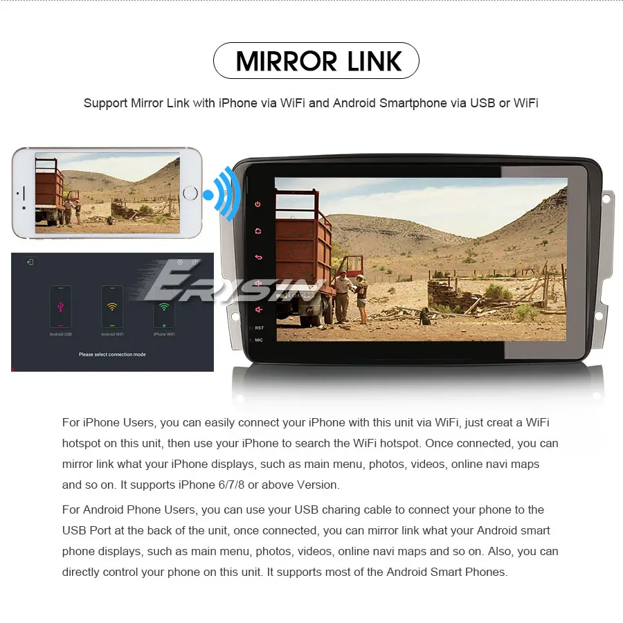 Flash Deal 8" Android 9.0 OS Car Multimedia Navigation GPS Radio for Mercedes-Benz CLK C209 W209 1998-2004.5 & Viano/Vito W639 2004-2006 10