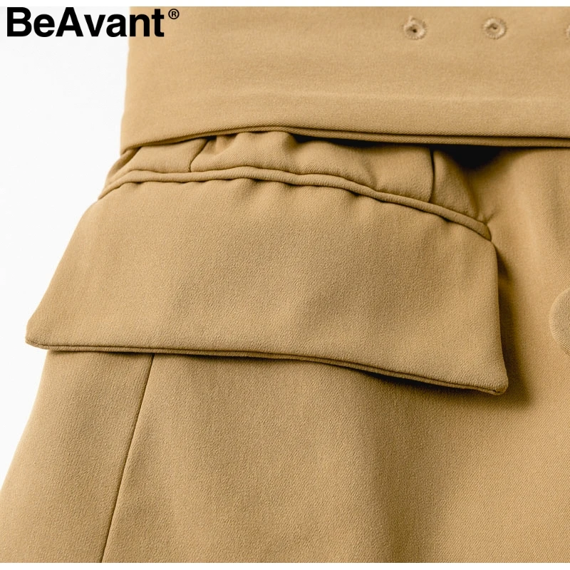 BeAvant Minimalis двубортный женский блейзер винтажный длинный рукав пояс отложной воротник Блейзер Женский офисный Женский блейзер Пальто