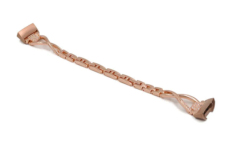 Stainless Steel Bling Bands for for Fitbit Charge 3 Smart Watch X-Link with Rhinestones Strap High Quality (15)