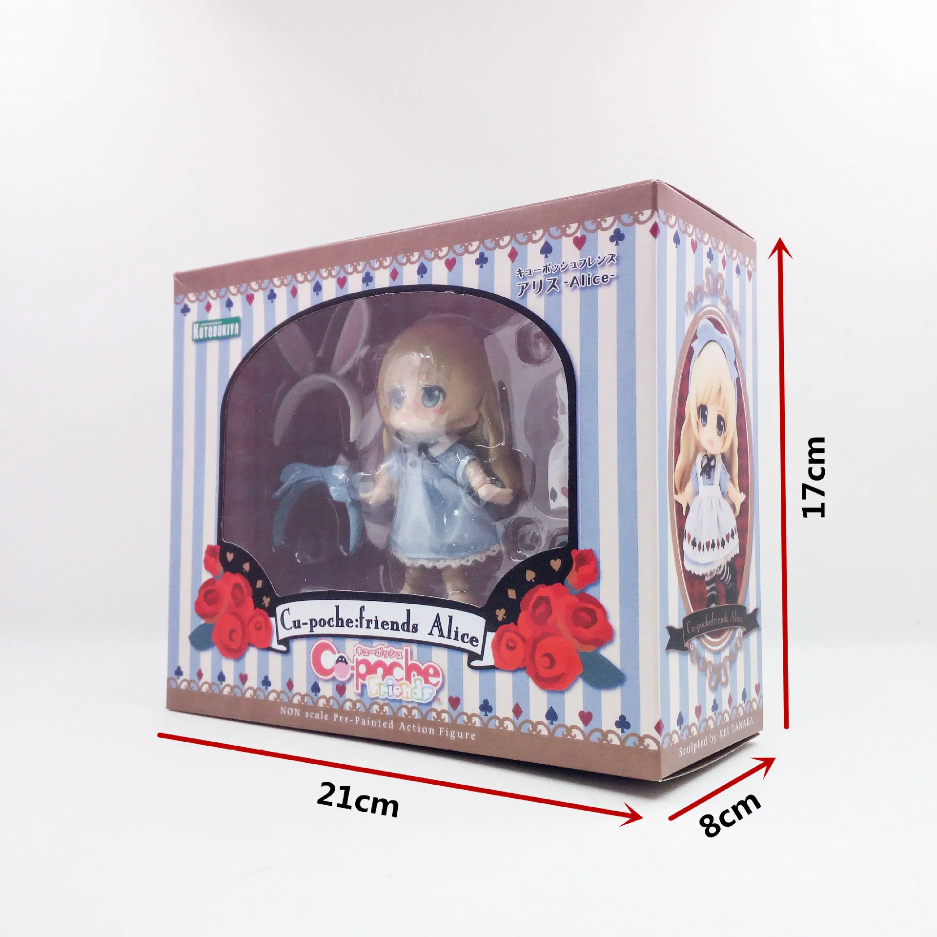 Cu-poche друзья Алиса из Nendoroid кукла ПВХ фигурка Коллекционная модель игрушки 13 см