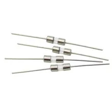 20pcs 3.6*10mm T6.3A 6300mA 250V slow Axial fuse Glass Tube with lead wire 3.6*10 T6.3A 6300mA 250V slow fuse