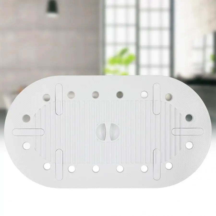 

Eastern Squat Toilet Deodorant Cover Anti-skip Oval Shape Floor-level Toilet Cover Bathroom Supplies