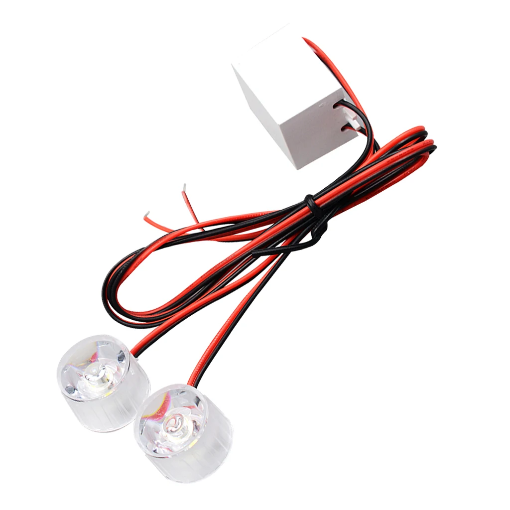 12-85V Car Flashing Emergency Warning LED Strobe Lights Flasher High Quality Long life Expectancy Super Bright & High Power