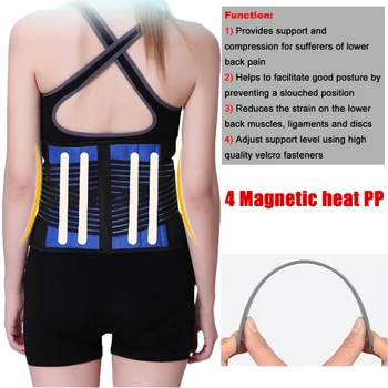 Orthopedic Underwear for Men Lumbar Support Lower Back Support Corrector de Postura Herniated Disc Brace MenS Waist Brace 6XL