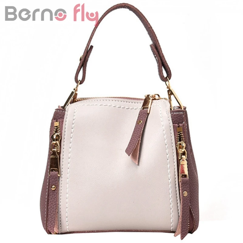 Berno Fly 2018 New Vertical Flap Women Bag Ladies PU Leather Shoulder Crossbody Bags Fashion ...