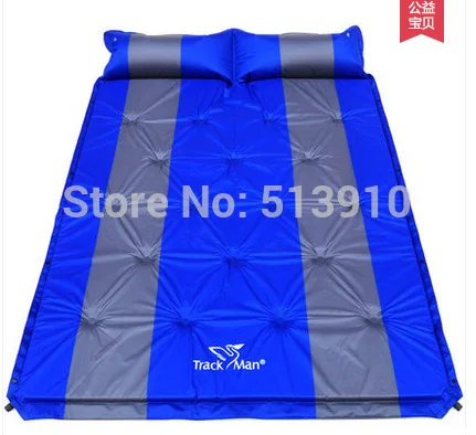 

Couple inflatable mattress!3cm thick cushion can be spliced automatic inflatable tent moisture pad mattress multiplayer