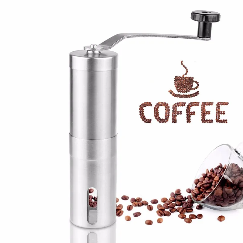 Original Manual Coffee Grinder Stainless Steel Coffee Grinders Coffee Mill Machine Portable Hand Grinders Manual Tool (16)