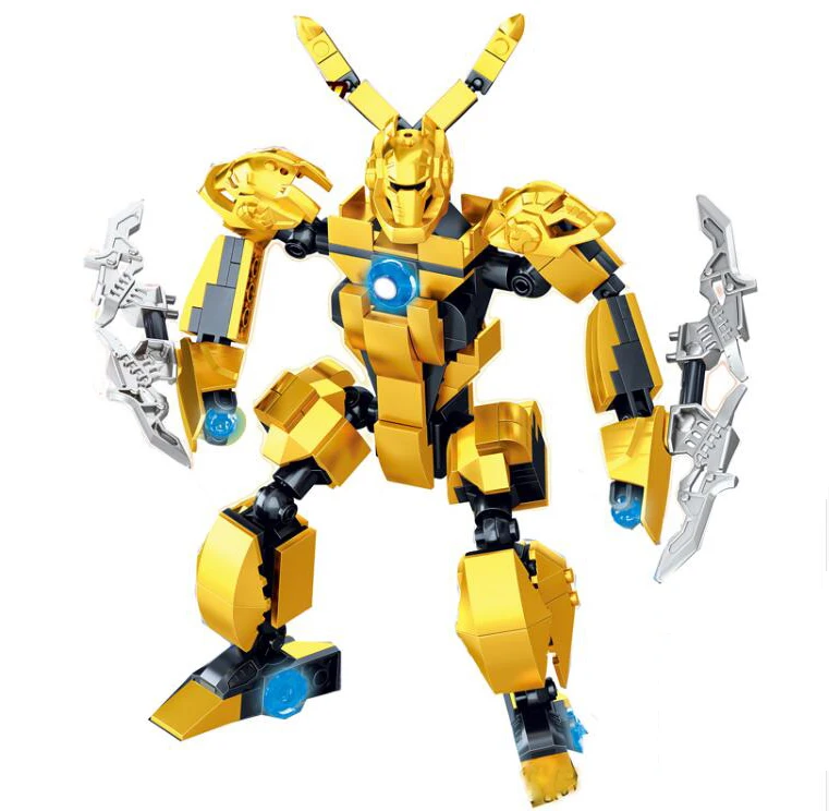 

LELE 39027 233Pcs China Super Heros Mozi  King of glory Building Blocks Bricks anime action figures Model Toys for children GIft