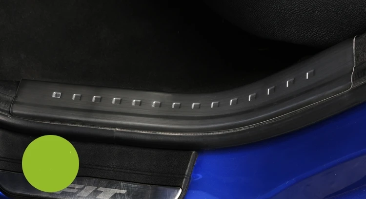 Для HONDA FIT JAZZ- нержавеющая сталь боковой порог Накладка на педаль протектор автомобильные аксессуары наклейка