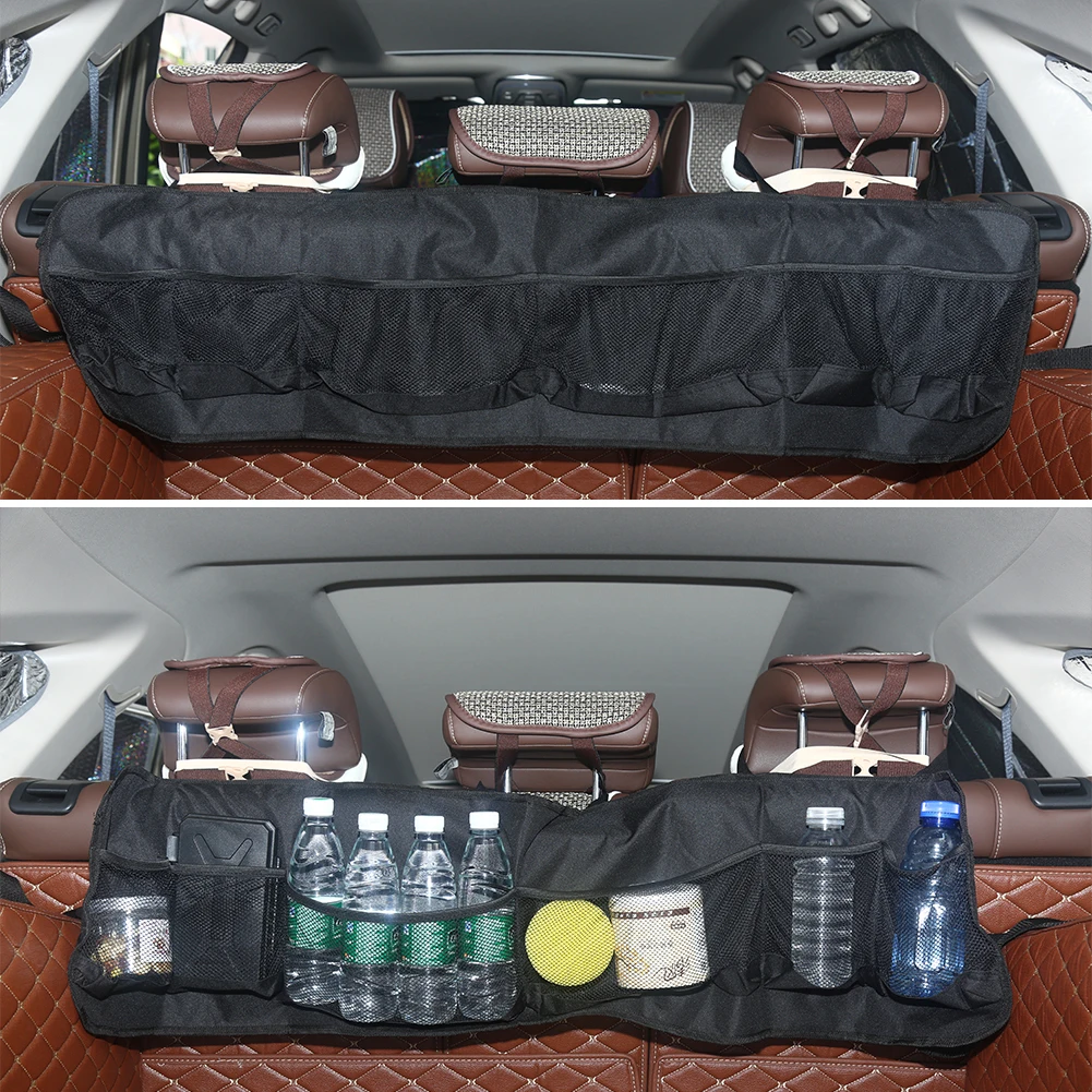 

CARGOOL Car Foldable Trunk Organizer Multipurpose Car Storage Basket Portable Backseat Organizer Black