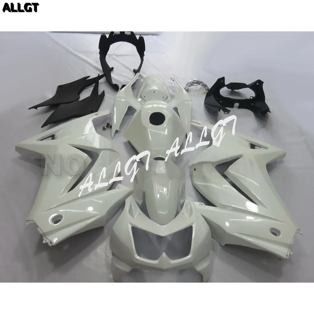 Pearl White Molded ABS Fairing Kit BodyWork for KAWASAKI NINJA 250R
