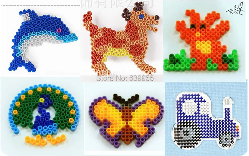 For Puzzle Game PERLER BEADS PP HAMA 6 Species 5mm 