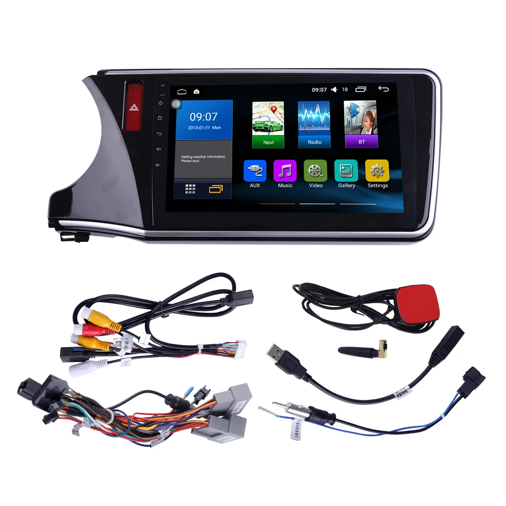 Android Car DVD GPS Navigation Multimedia Player Car Stereo For Honda city  2015-2017 Radio Headunit (2)