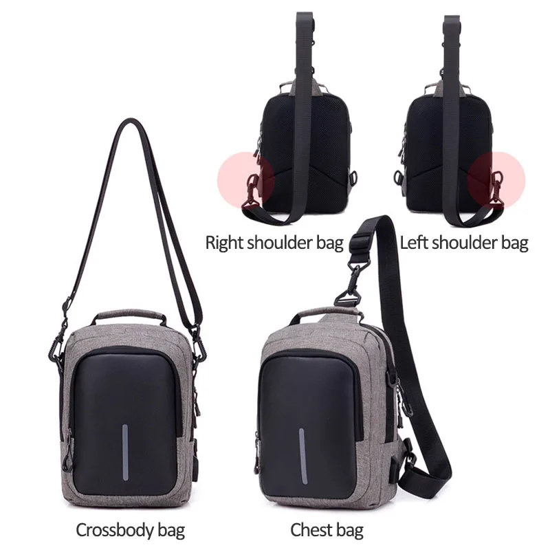 2019 مكافحة اللص Crossbody حقيبة المياه طارد حقيبة الكتف للرجال 9.7 بوصة باد الأزياء الصدر أكياس متعددة الوظائف للجنسين XA154ZC 2019 مكافحة اللص Crossbody حقيبة المياه طارد حقيبة الكتف للرجال 9.7 بوصة باد الأزياء الصدر أكياس متعددة الوظائف للجنسين XA154ZC