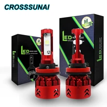 Автомобильные светодиодные фары лампада Turbo H7 Led canbus H4 16000LM 9005 9006 hb4 H11 H1 авто лампы 6000 K 55 w 12 v 24 v Led para авто лампы