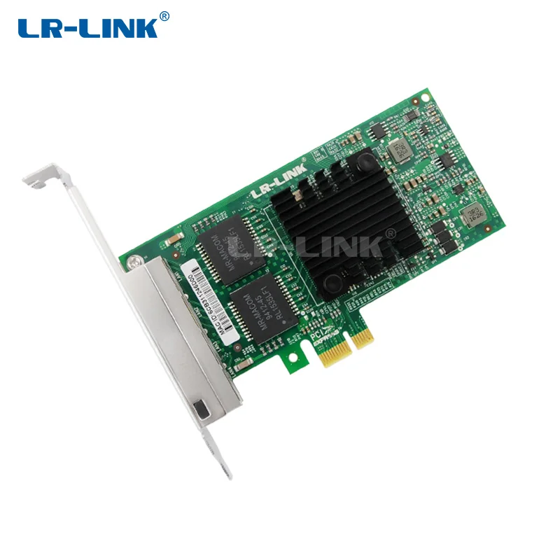 LR-LINK 9224PT Quad port Gigabit Ethernet Adapter Network Card 1000M PCI-Exress Lan Card For PC Server Intel I350-T4 Compatible LR-LINK 9224PT Quad port Gigabit Ethernet Adapter Network Card 1000M PCI-Exress Lan Card For PC Server Intel I350-T4 Compatible