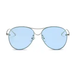 DEYIOU 2019 Мода Для женщин летние Винтаж ретро круглые очки унисекс модные Авиатор Зеркало объектива путешествия солнцезащитные очки