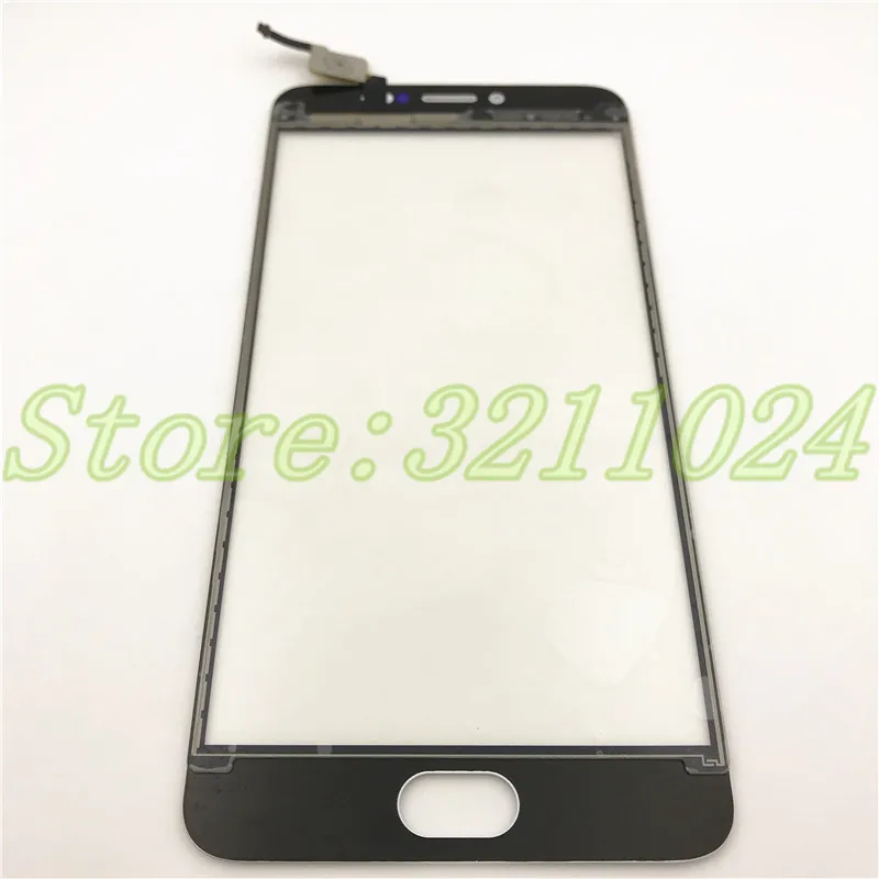 10 шт./лот сенсорный экран передняя панель для Meizu M3 Note M681H L681H L681 M681 сенсорный экран сенсор дигитайзер замена стекла