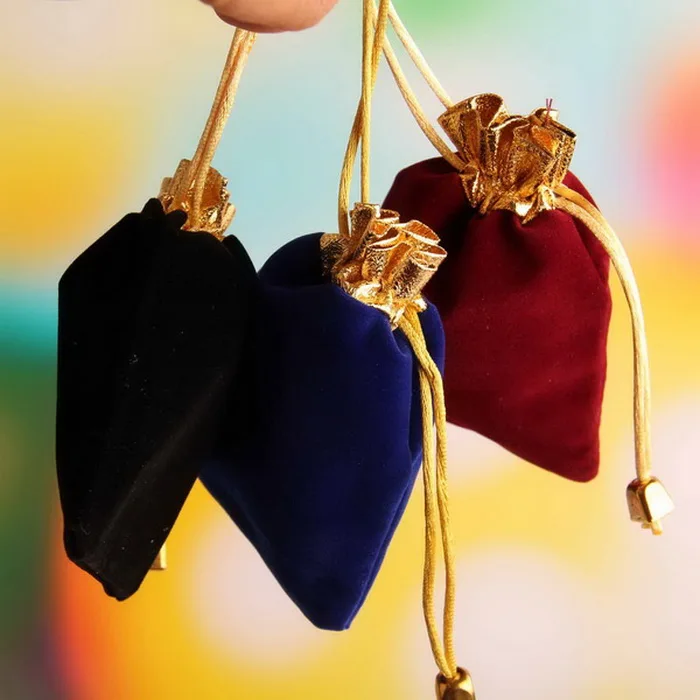 9*12cm fabric organic natural promotional cotton bag gift drawstring pouch customize 50pcs |