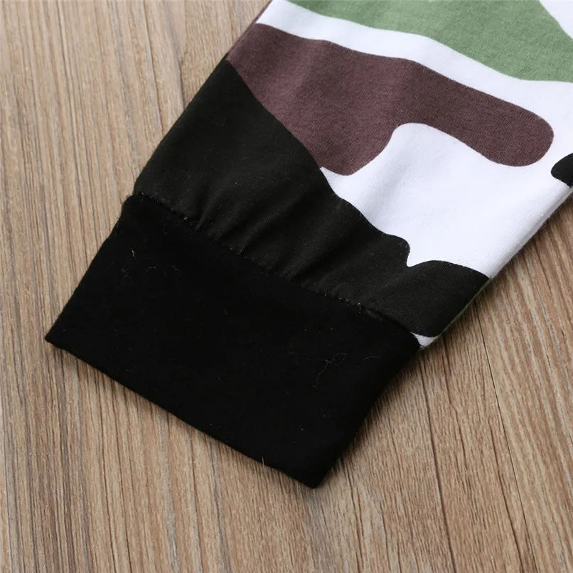 Winter 2PCS Kids Clothes Boys Toddler Kids Baby Boys Long Sleeve Letter Print Tops+Camouflage Pants Set Clothes Kids Sets JY12#F (8)