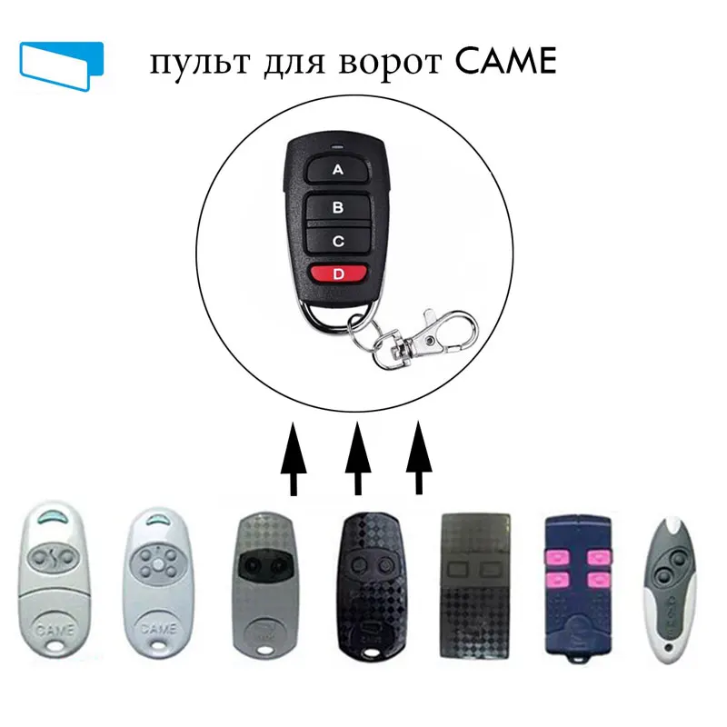 

CAME Garage Gate Remote Transmitter FIXED CODE Duplicator Compatible CAME TOP 432NA 432EE 432EV 433.92MHz