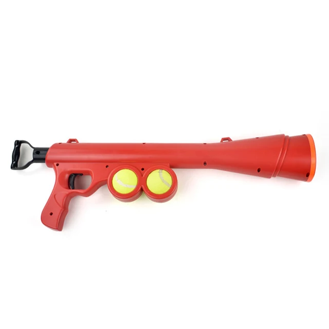 Pet Dog Funny Toy Ball Gun Toy Tennis Ball Launcher Thrower Products