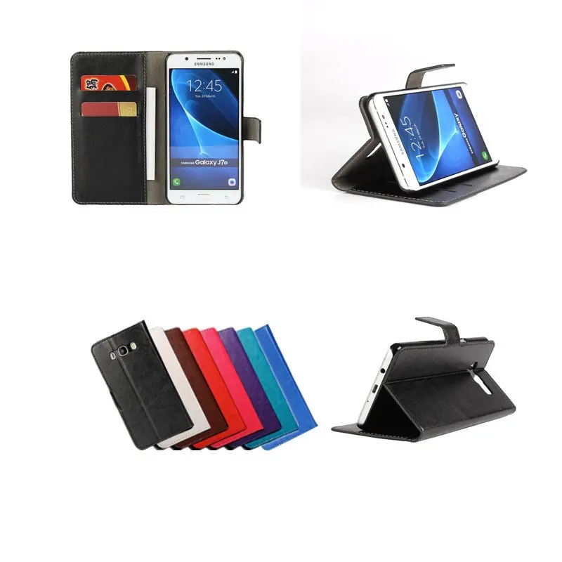 Billetera cubierta case para galaxy j7 2016 versión de cuero bolsa de accesorios del teléfono móvil casos de la cubierta para samsung j7 for galaxy|case for samsungcase for -