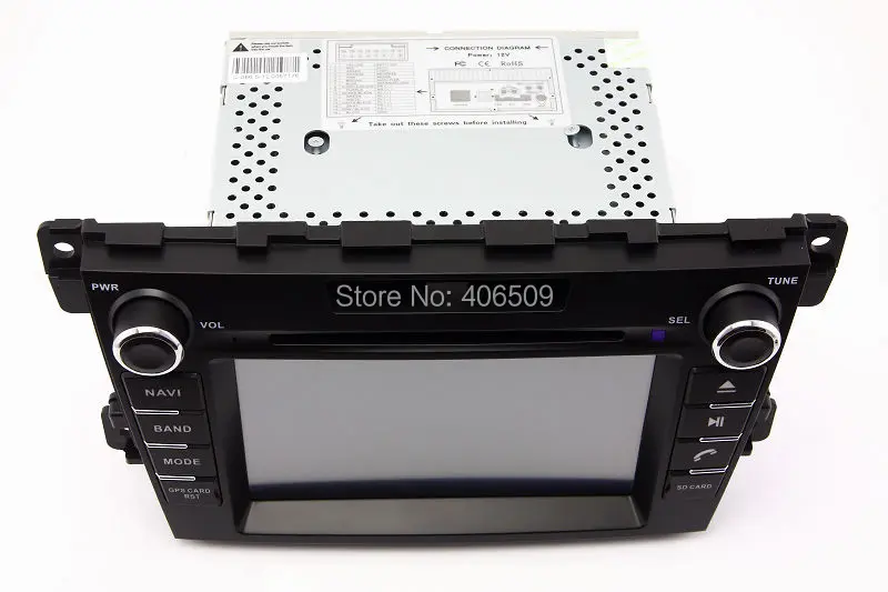 Top Android 8.0 Car DVD Player for Mazda CX7 CX-7 with GPS Navigation Bluetooth Radio TV USB SD Audio WIFI 1024*600 8Core CPU 4G+32G 3