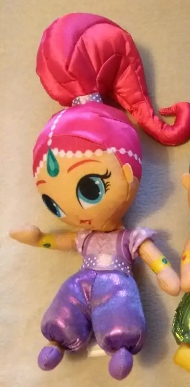 Аутентичные Шиммер сестра милые мягкие куклы блеск плюшевая кукла для девочек игрушки подарок