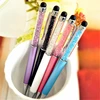 1 Pc Cute Kawaii Brand Diamond Metal Ballpoint Pen Touch Screen Crystal Ball Pen For Mobile Phone Office Supplies 5