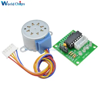

Smart Electronics 28BYJ-48 DC 5V Reduction Step Motor Gear Stepper Motor 4 Phase + ULN2003 Driver Board for arduino DIY Kit