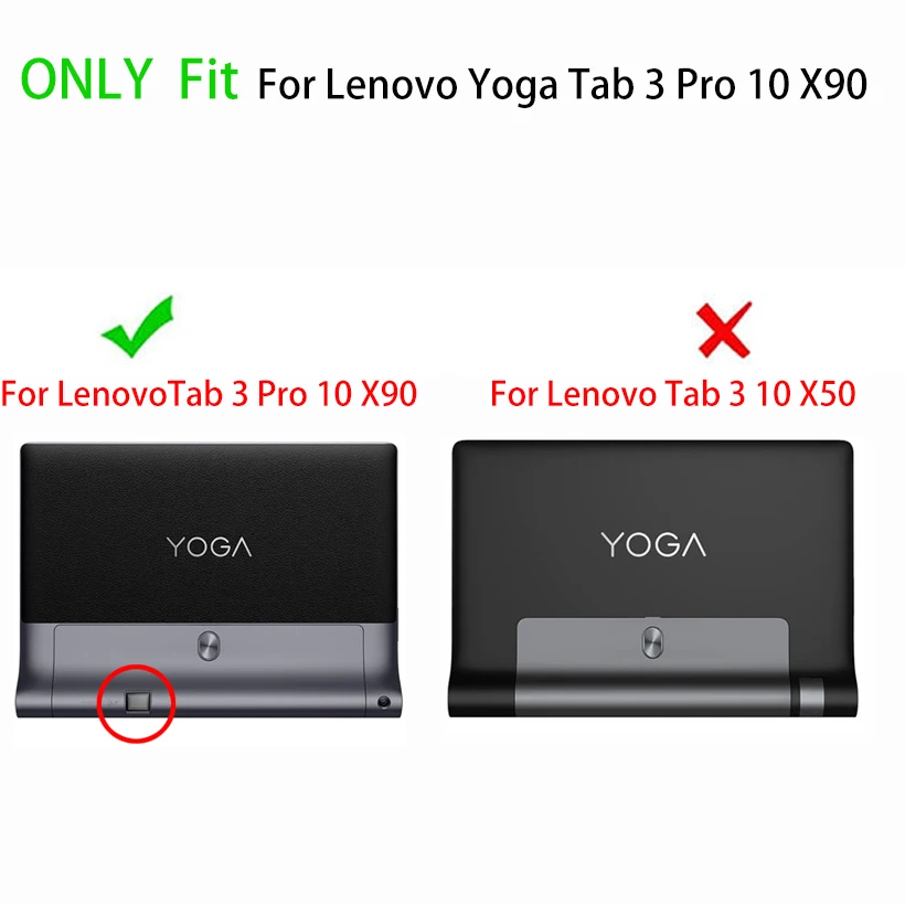 Роскошный чехол для Lenovo YOGA Tab 3 plus из искусственной кожи умный Yoga Pro 10 X90 YT3 X90F/X90L