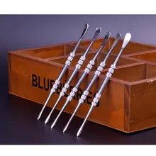 Зубная щётка, клещевая палочка, трубка для копания, ложка для дыма, масло, крем, пинцет, нержавеющая сталь, инструмент для копания дымового крема