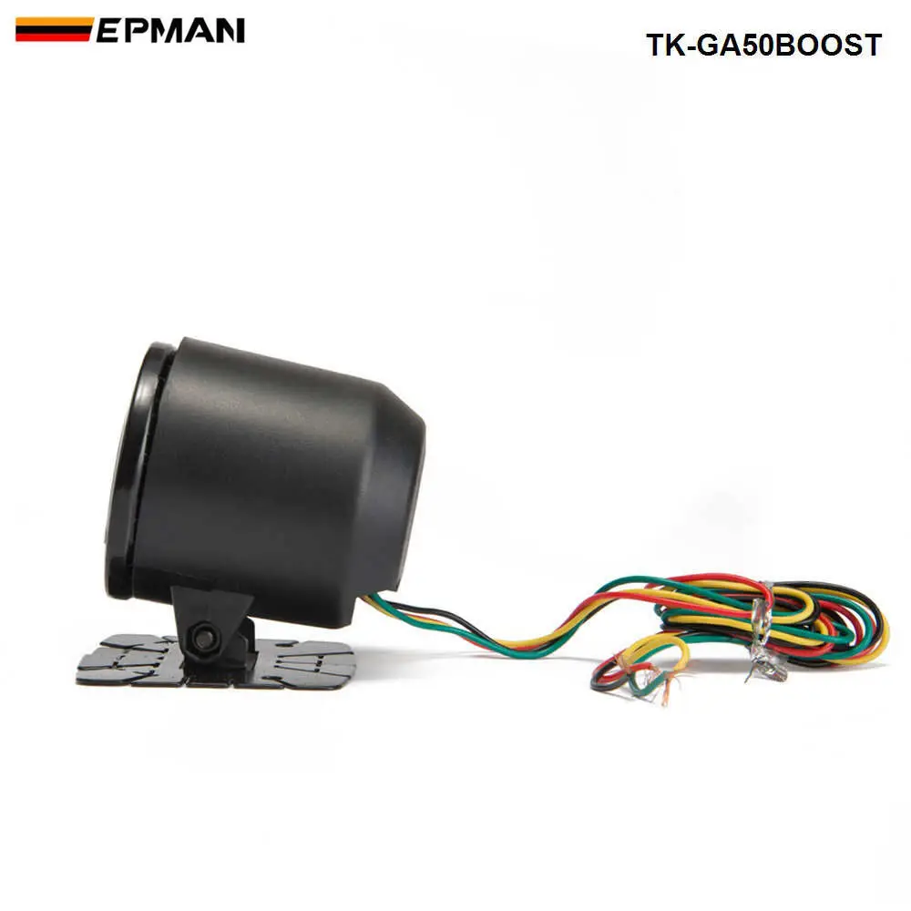 EPMAN racing 52 мм Копченый светодиодный PSI/BAR турбо Boost измеритель с датчиком для FORD MUSTANG 86-93 TK-GA50BOOST