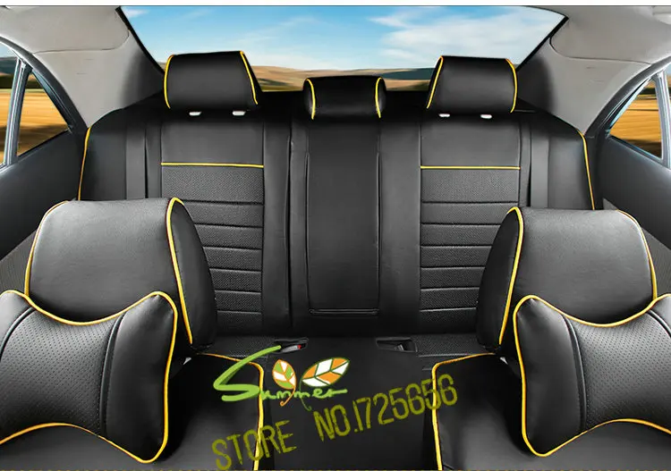 SU-GE024 leather car cover  set  (3)