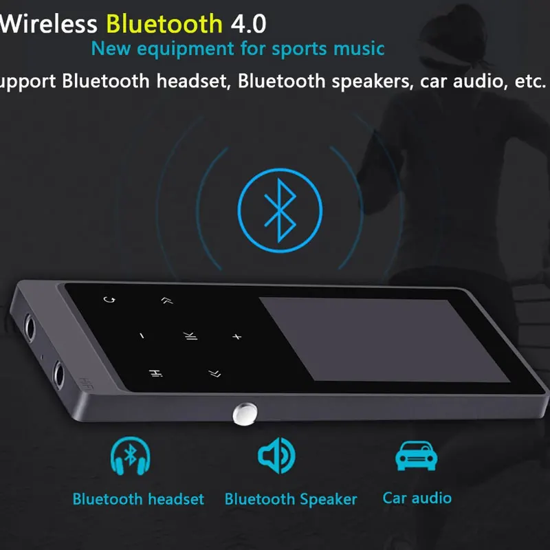 RACAHOO-MP3-Player-Touch-Screen-Bluetooth4.0-Dual-Audio-Output-Metal-Lossless-Music-Player-with-FM-eBook-Recorder-Pedometer--2322