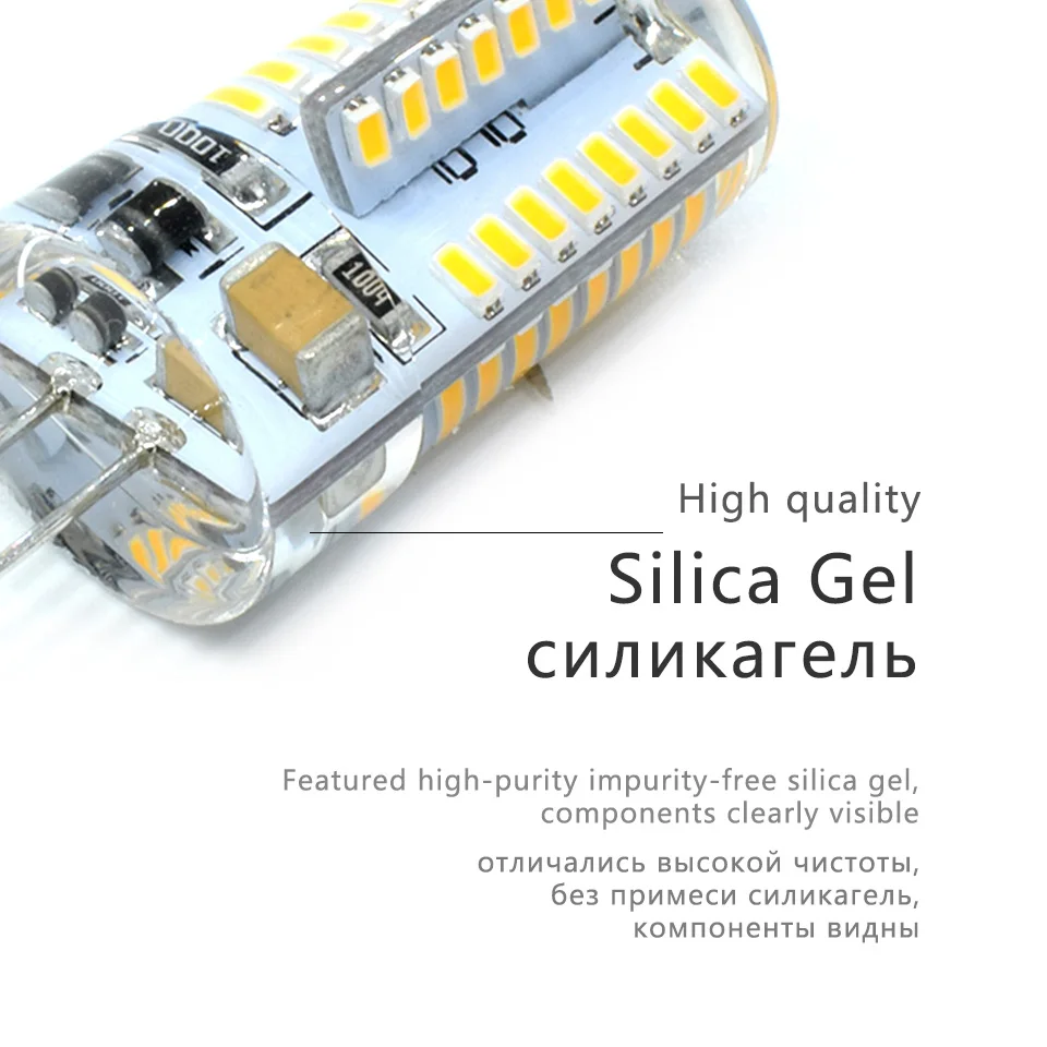 Бесплатная Доставка 10 шт. лампада De LED G9 G4 лампа AC220V ночник SMD 3014 2835 потолок Люстры