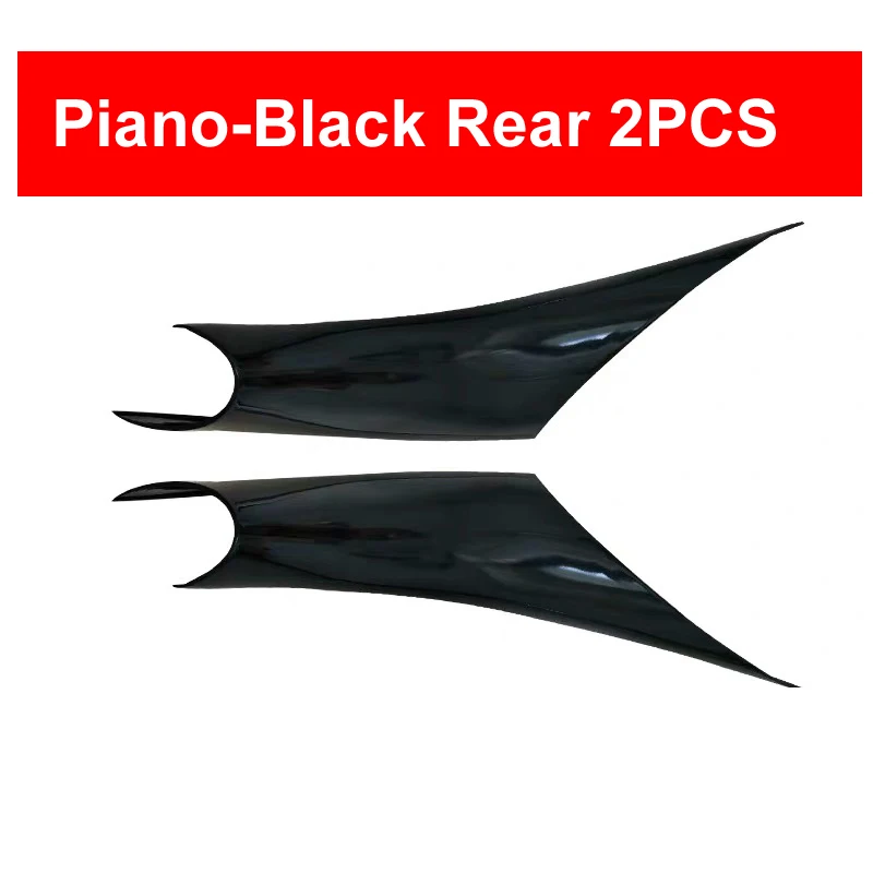 Piano-Black Rear 2PCS