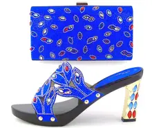 Italien aushöhlen design hohe schuhe passenden handtasche! freies verschiffen durch DHL HOT11.11