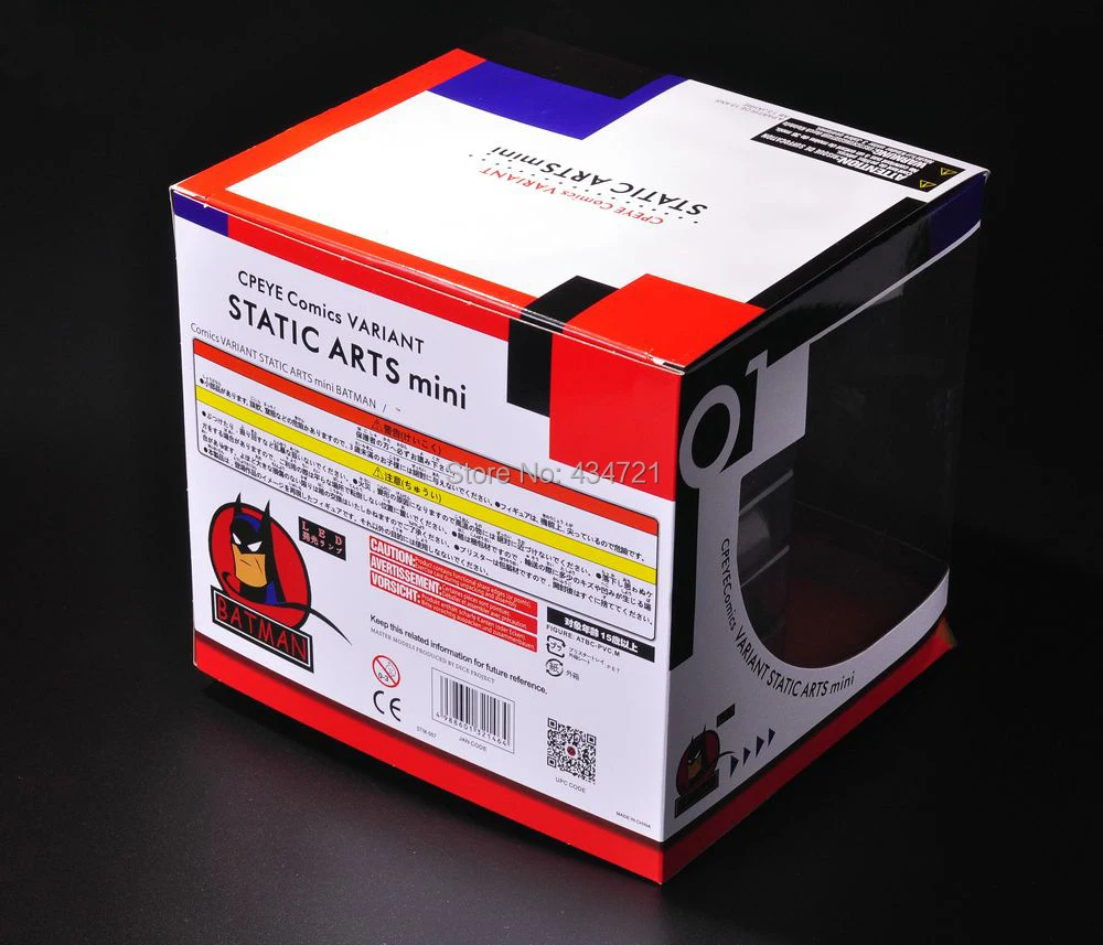 Hot DC Classic Super Hero Batman Q Version CPEYE Comics Variant Static Arts mini Eye Lights 6