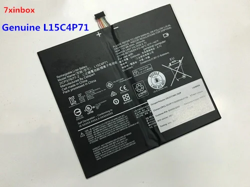 

Original battery laptop battery L15C4P71 L15L4P71 5B10J40259 5B10J40264 for MIIX 700 7.6V 40Wh
