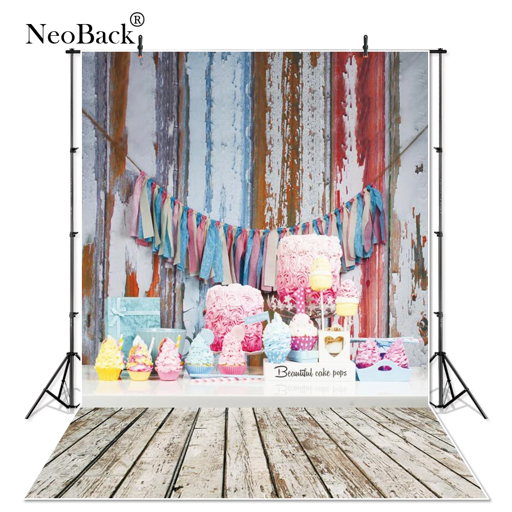 

Seamless 3x5ft 6x9ft Vinyl backdrop Computer Printed photography new born baby photo studio children background wood Floor P1050