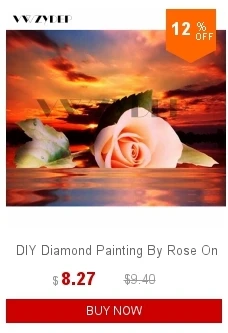 3D DIY алмаз Вышивка, животных, термомозайка