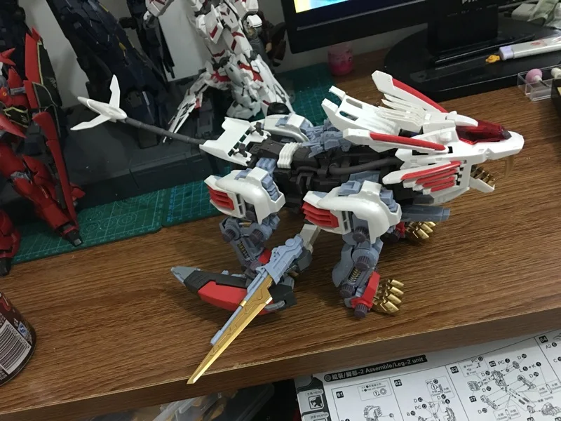 BT 1/72 ZOIDS Blade Liger Mirage собранная модель GUNDAM аниме фигурка на день рождения Рождественский подарок